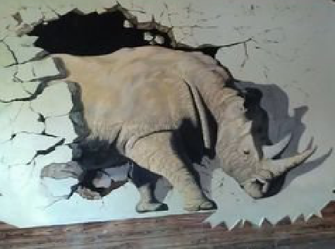 汉阴在墙绘中,如何绘制3D效果?