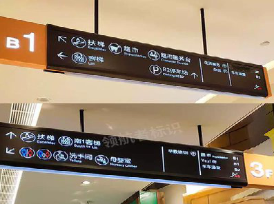 汉阴如何通过商场标识牌引导客流分布？