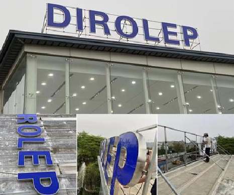 汉阴楼顶发光字安装的注意事项。